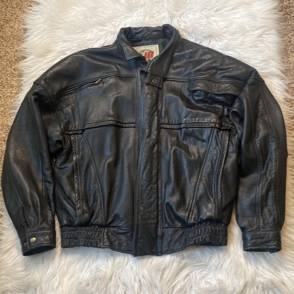 Vintage Global Identity G-lll Leather Jacket, Size Small - Picture 2 of 15